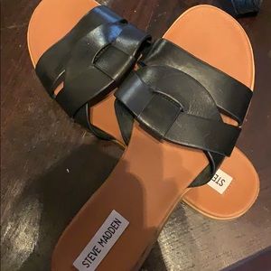 Black Madden Slides